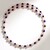 Collana rigida in acciaio con Quarzo Rosa (Riya)