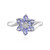 Tanzanite Silver Ring