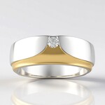 Anello in argento con Diamante I1 (G) (Annette)