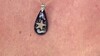 Zilveren halsketting met een Blauwe Barnsteen (Gems en Vogue)
