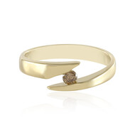 I3 Champagner-Diamant-Goldring (de Melo Gold)