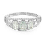 Bague en argent et Tourmaline Paraïba