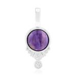 Ciondolo in argento con Charoite