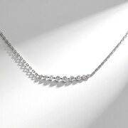Collana in oro con Diamante SI1 (H)