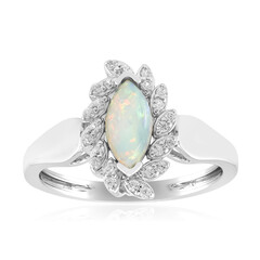 Anello in argento con Opale Australiano