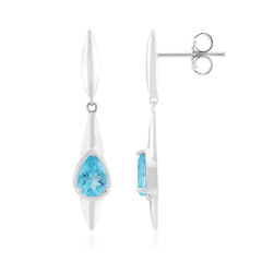 Orecchini in argento con Apatite Blu (de Melo Essence)