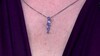 Pendentif en argent et Tanzanite