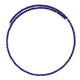 Collana rigida in acciaio con Lapislazzuli (Riya)