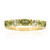 Anillo en plata con Peridoto de Birmania