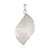White Agate Silver Pendant (Bali Barong)