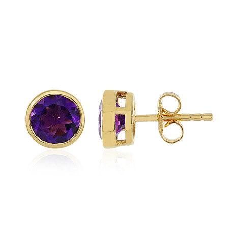 Orecchini in argento con Ametista Zambiana