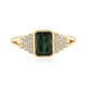 Bague en argent et Tourmaline verte de Benedito