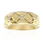 Weißer Topas-Silberring