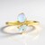 Anello in argento con Opale di Welo (de Melo Essence)