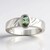 Anello in argento con Tanzanite Verde