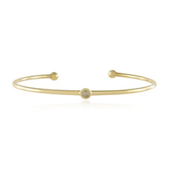 Bracciale in argento con Diamante Champagne VS1