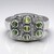 Anello in argento con Alessandrite Occhio di Gatto