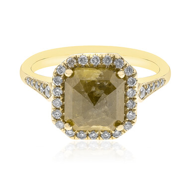Anillo en oro con Diamante fancy SI2 (CIRARI)