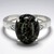 Anello in argento con Opale Leopardo
