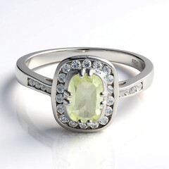 Anello in argento con Ortoclasio
