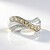 Anello in argento con Diamante Champagne I2 (de Melo)