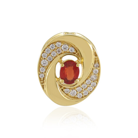 Tanzanian Ruby Silver Pendant