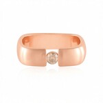 I2 Champagner-Brillant-Silberring (de Melo Essence)