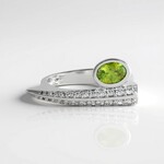 Anello in argento con Sfene (de Melo Essence)