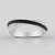 Anello in argento con Spinello Nero