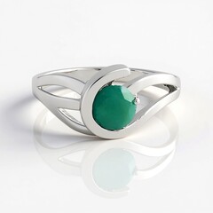 Anello in argento con Grandidierite