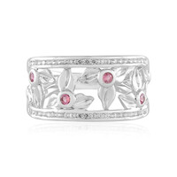 Brazilian Pink Tourmaline Silver Ring (de Melo)