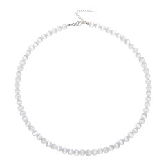 Selenite Silver Necklace