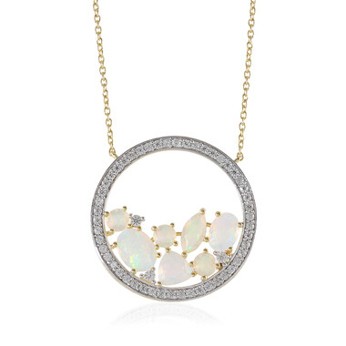 Welo-Opal-Silbercollier