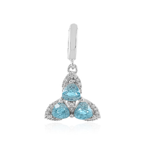 Zilveren hanger met Ratanakiri zirkonen