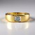 Anello in argento con Diamante Blu I2