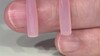 Zilveren oorbellen met roze chalcedonen (KM by Juwelo)