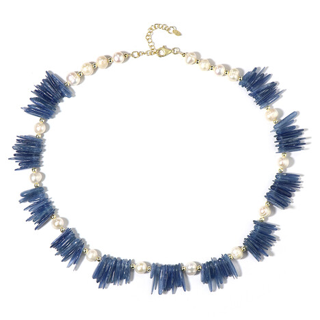 Edelstein-Silberhalskette (Riya)