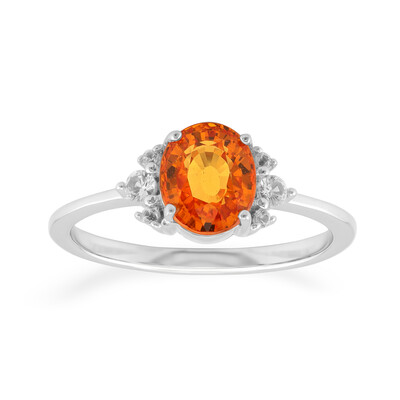 Bague en or et Saphir orange de Ban Ka Cha