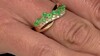 Gouden ring met AAA Zambia smaragden (CIRARI)