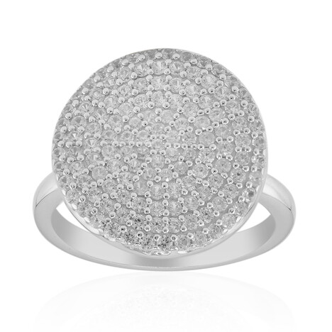 Zircon Silver Ring