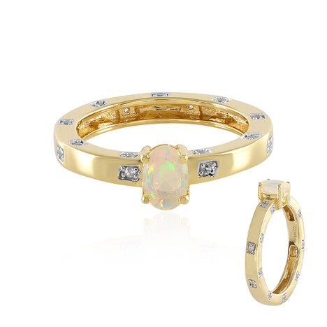 Welo-Opal-Silberring