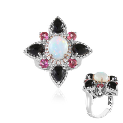 Edelstein-Silberring (Dallas Prince Designs)