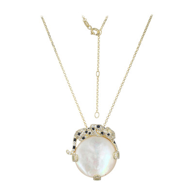 Collana in argento con Madreperla (Adela Silber)