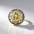 Anello in argento con Topazio Blu Svizzero (Gems en Vogue)