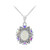 Welo Opal Silver Necklace