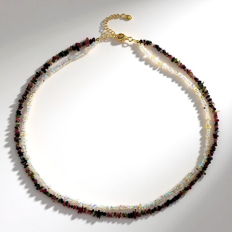 Collana in argento con Opale di Welo