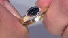 Gouden ring met een indigoliet (CUSTODANA)