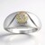 Anello in argento con Pietra del Sole dell'Oregon