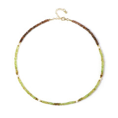 Collar en plata con Esfena