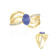 Bague en argent et Tanzanite (de Melo)